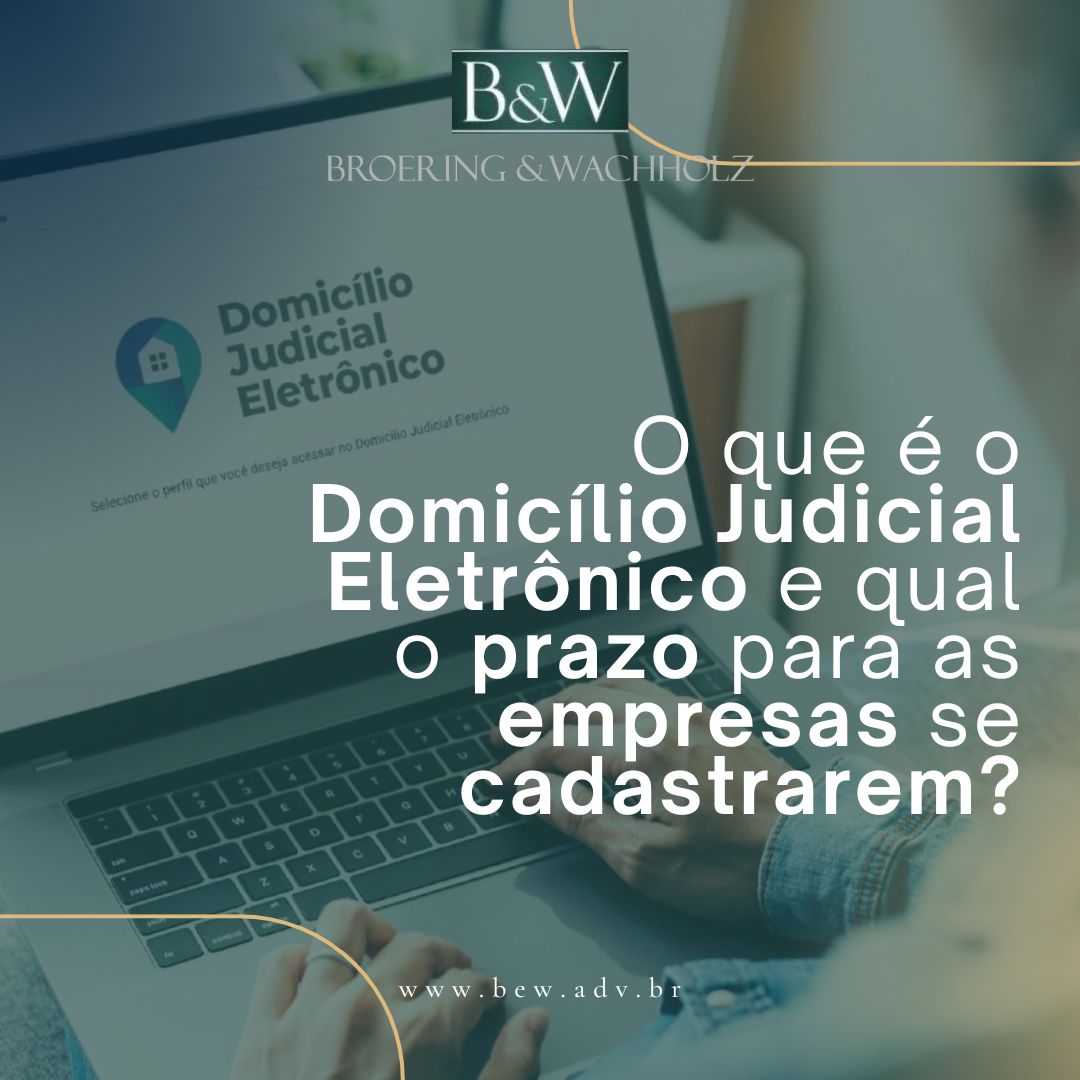 Domicílio Judicial Eletrônico