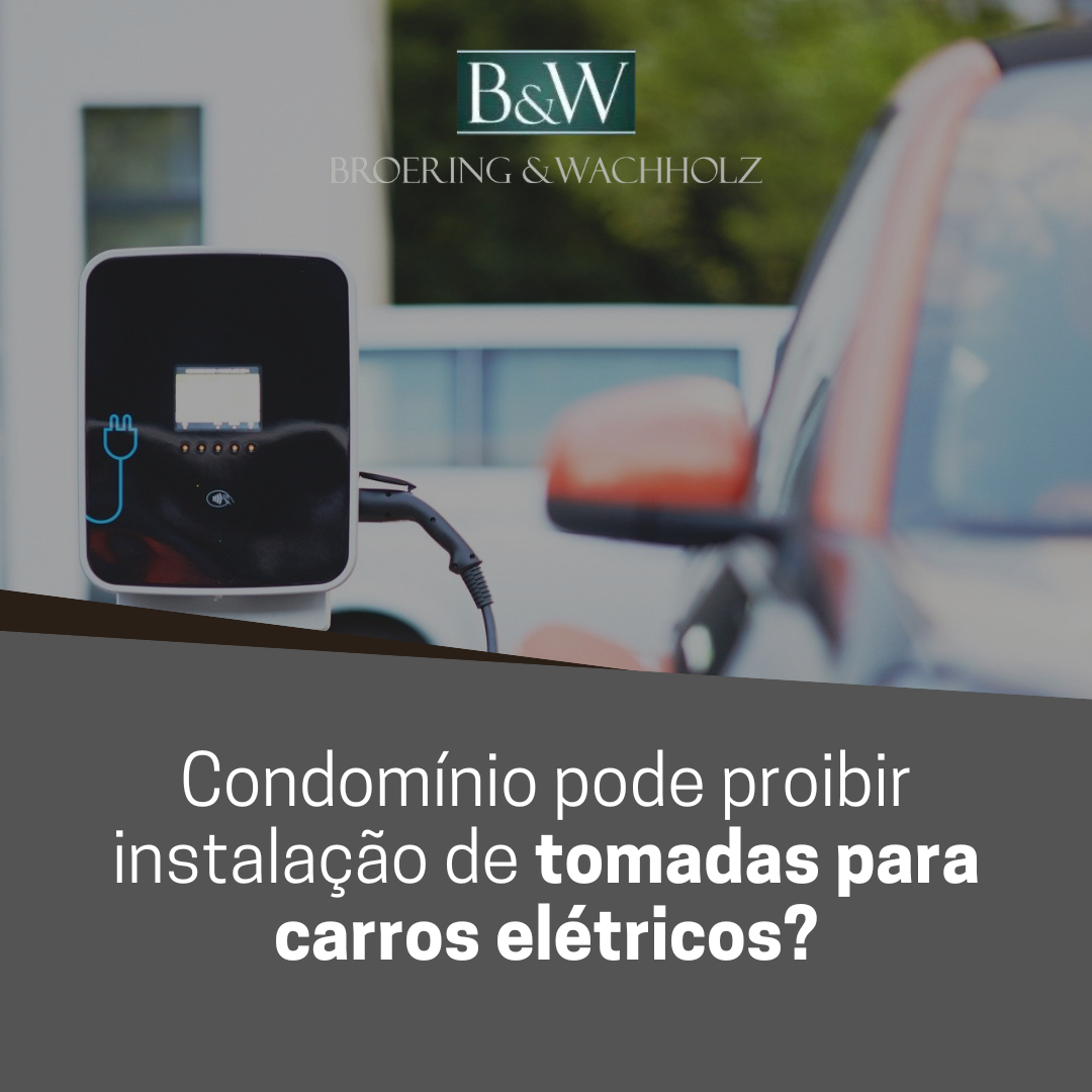 Instalação de tomadas para carros elétricos em condomínios