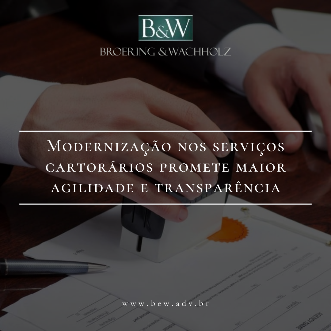 Modernização nos serviços cartorários promete maior agilidade e transparência 