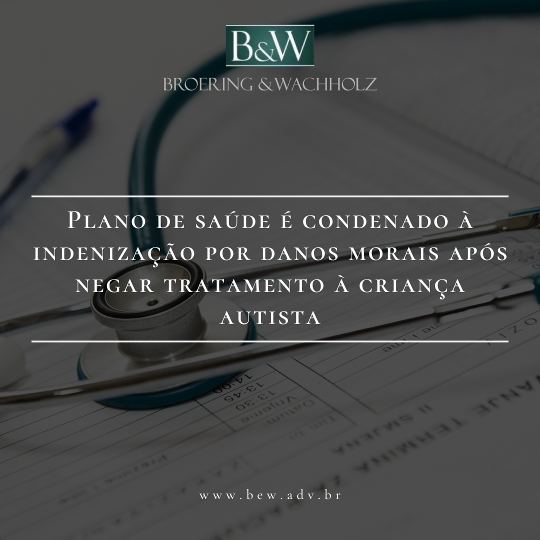 Plano de saúde é condenado à indenização por danos morais após negar tratamento à criança autista